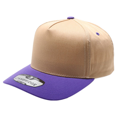 PB274K Five Panel 2-Tone High Frame [Khaki/Purple]