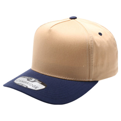 PB274K Five Panel 2-Tone High Frame [Khaki/Navy]