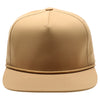 PB302 Pitbull Cambridge 5 Panel Hybrid Rope Snapback [Tan]