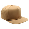 PB302 Pitbull Cambridge 5 Panel Hybrid Rope Snapback [Tan]