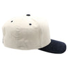 PB331CR Five Panel Two-Tone Corduroy High Frame [Cream/Navy]
