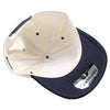 PB331CR Five Panel Two-Tone Corduroy High Frame [Cream/Navy]