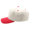 PB331CR Five Panel Two-Tone Corduroy High Frame [Cream/Red]