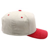 PB331CR Five Panel Two-Tone Corduroy High Frame [Cream/Red]