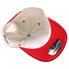 PB331CR Five Panel Two-Tone Corduroy High Frame [Cream/Red]