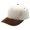 PB331CR Five Panel Two-Tone Corduroy High Frame [Cream/Brown]