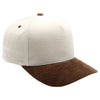 PB331CR Five Panel Two-Tone Corduroy High Frame [Cream/Brown]