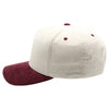 PB331CR Five Panel Two-Tone Corduroy High Frame [Cream/Burgundy]
