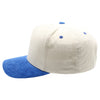 PB331CR Five Panel Two-Tone Corduroy High Frame [Cream/Royal]