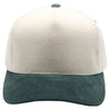PB331CR Five Panel Two-Tone Corduroy High Frame [Cream/Green]
