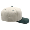 PB331CR Five Panel Two-Tone Corduroy High Frame [Cream/Green]