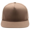 PB302NR 5 Panel Hybrid No Rope Snapback [Brown]