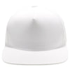 PB302NR 5 Panel Hybrid No Rope Snapback [White]
