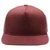 PB302NR 5 Panel Hybrid No Rope Snapback [Burgundy]