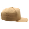 PB302NR 5 Panel Hybrid No Rope Snapback [Tan]