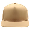 PB302NR 5 Panel Hybrid No Rope Snapback [Tan]