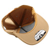 PB302NR 5 Panel Hybrid No Rope Snapback [Tan]