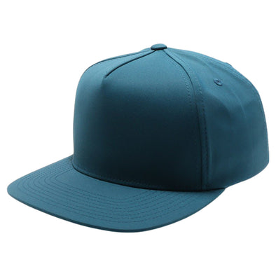 PB302NR 5 Panel Hybrid No Rope Snapback [Teal]