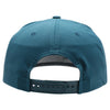 PB302NR 5 Panel Hybrid No Rope Snapback [Teal]