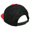 PB258 Pit Bull Cambridge Perforated Snapback Hats [Red/Black]