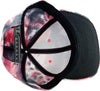 PB262 Pit Bull Cambridge Plain Tie Dye Cotton Snapback Hat [Black/Red]