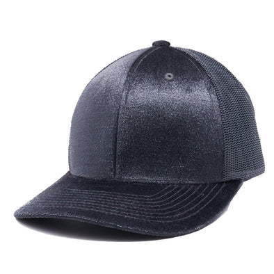 PB233R Pit Bull Cambridge Velvet Trucker Hat[Charcoal]