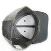 HC2024 Plain Oxford PU Visor Hat [Black/Grey/Black]