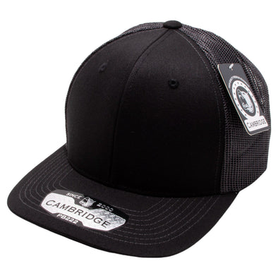 Black/Charcoal Pitbull Cambridge Trucker Hat
