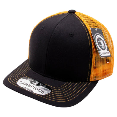 Black/Gold Pitbull Cambridge Trucker Hat