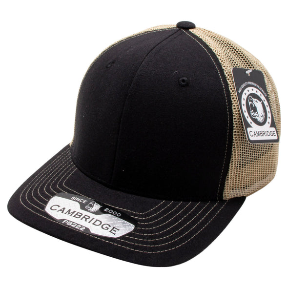 Black/Khaki Pitbull Cambridge Trucker Hat