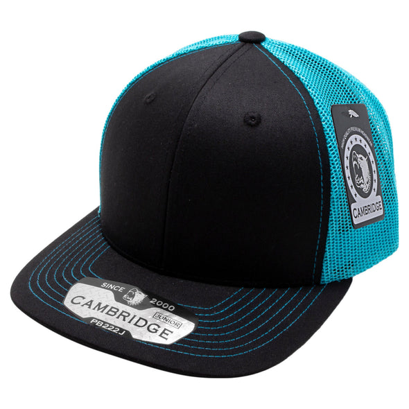 Pitbull Cambridge Black/N.Blue Junior Trucker Hat