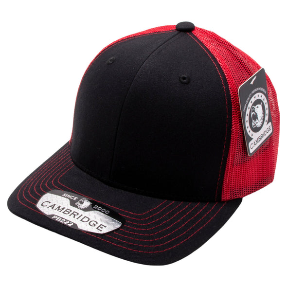 Black/Red Pitbull Cambridge Trucker Hat