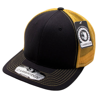Black/Vegas Gold Pitbull Cambridge Trucker Hat