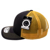PB222 Pit Bull Cambridge Trucker Hat [Black/Vegas Gold]