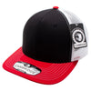 Black/White/Red Pitbull Cambridge Tri-Color Trucker Hat