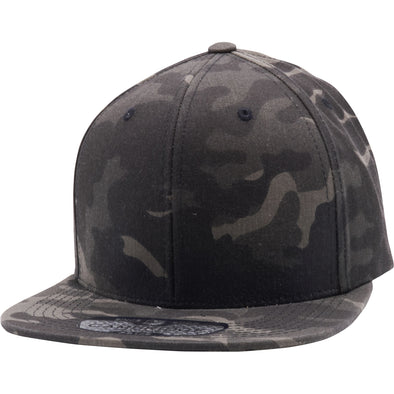 PB105 Pit Bull Cotton Snapback Hats [Black Camo]