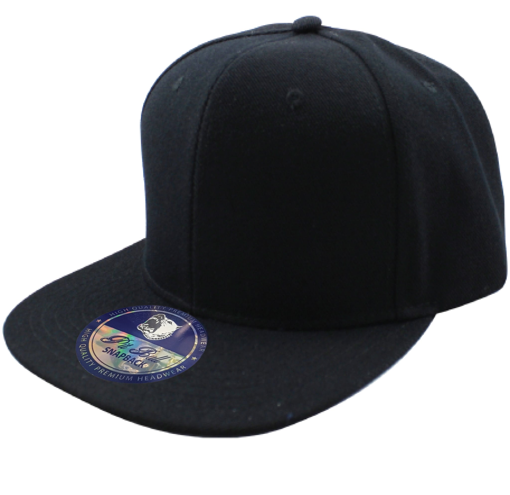 PB104 Pit Bull Acrylic Snapback Hats [Black] – CHOICE CAP, INC.
