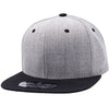 PB103 Pit Bull Wool Blend Snapback Hats Wholesale [Heather/Black]