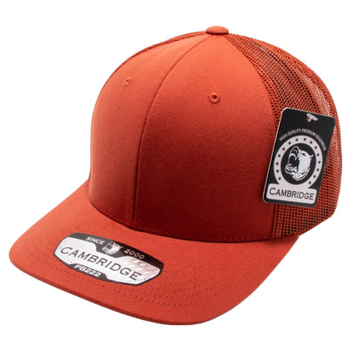 Burnt Orange Pitbull Cambridge Trucker Hat