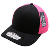 PB237 Pit Bull Cambridge Micro Mesh Back Trucker Hat [Black/H.Pink]