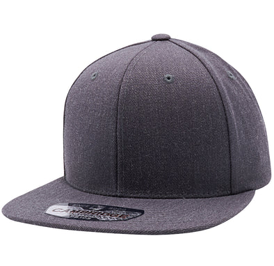 PB103 Pit Bull Wool Blend Snapback Hats  [Dark Heather]