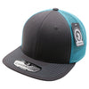 Charcoal/Neon Blue Pitbull Cambridge Trucker Hat