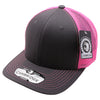 Charcoal/Neon Pink Pitbull Cambridge Trucker Hat