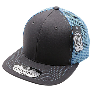 Charcoal/Sky Pitbull Cambridge Trucker Hat