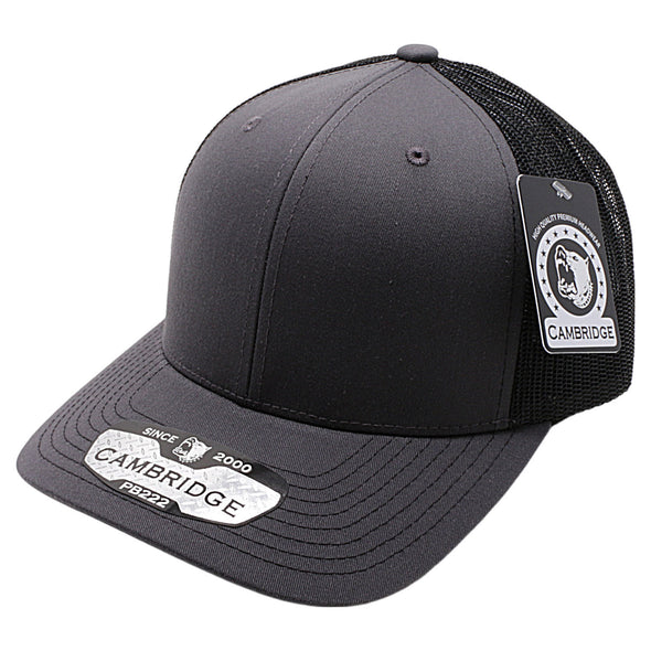 Charcoal/Black Pitbull Cambridge Trucker Hat