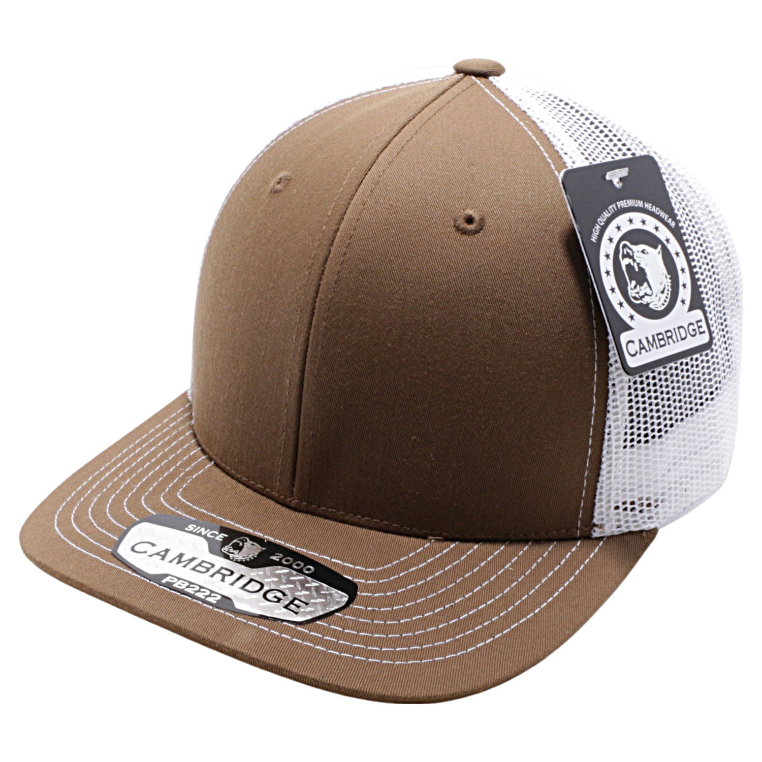 Coyote Brown Patch Trucker Hat