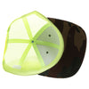 PB222C Pit Bull Cambridge Camo Trucker Hat [Green Camo/Neon Yellow]