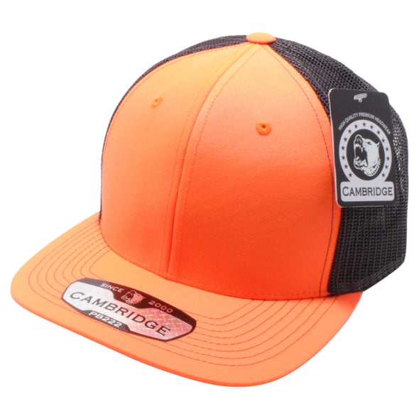 Orange/Black Pitbull Cambridge Trucker Hat