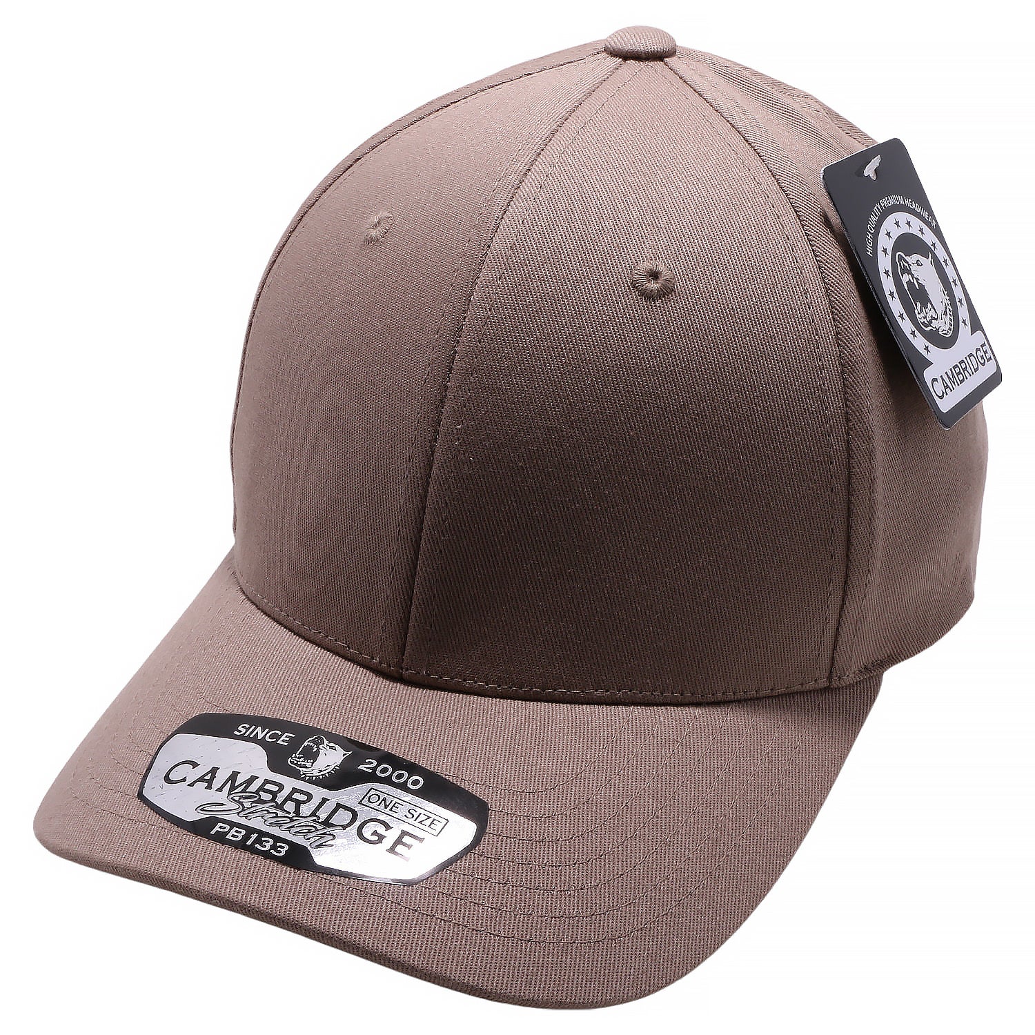 PB133 Pit Bull Comfort Fit One Size Baseball Caps [Khaki] – CHOICE CAP ...