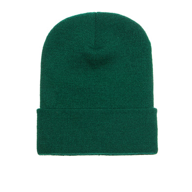 PB179 Pitbull Cambridge Cuffed Knit Beanie Hats [Dark Green]